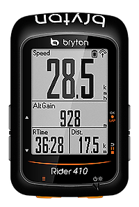 Ciclocomputadora GPS BRYTON RIDER 410 C