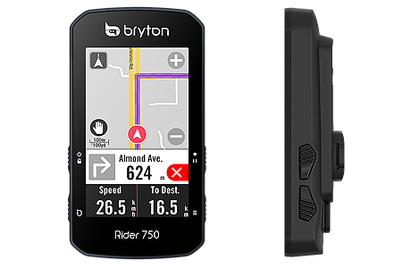 Bryton Rider 750E/750T Electronics GPS /Heart Rate Monitors 