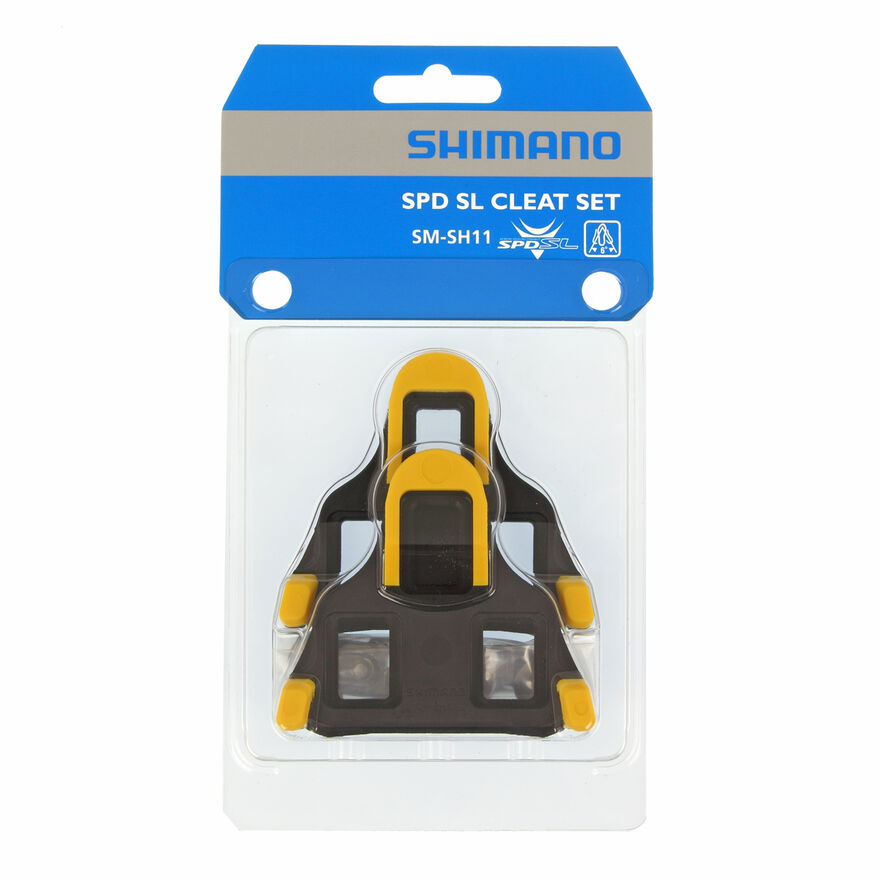 Calas Pedal SHIMANO SPD-SL SH11 Amarillas 6 grados